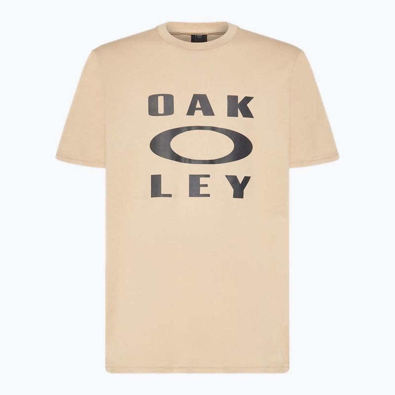 Men's Oakley Bark Ellipse Tee humus t-shirt