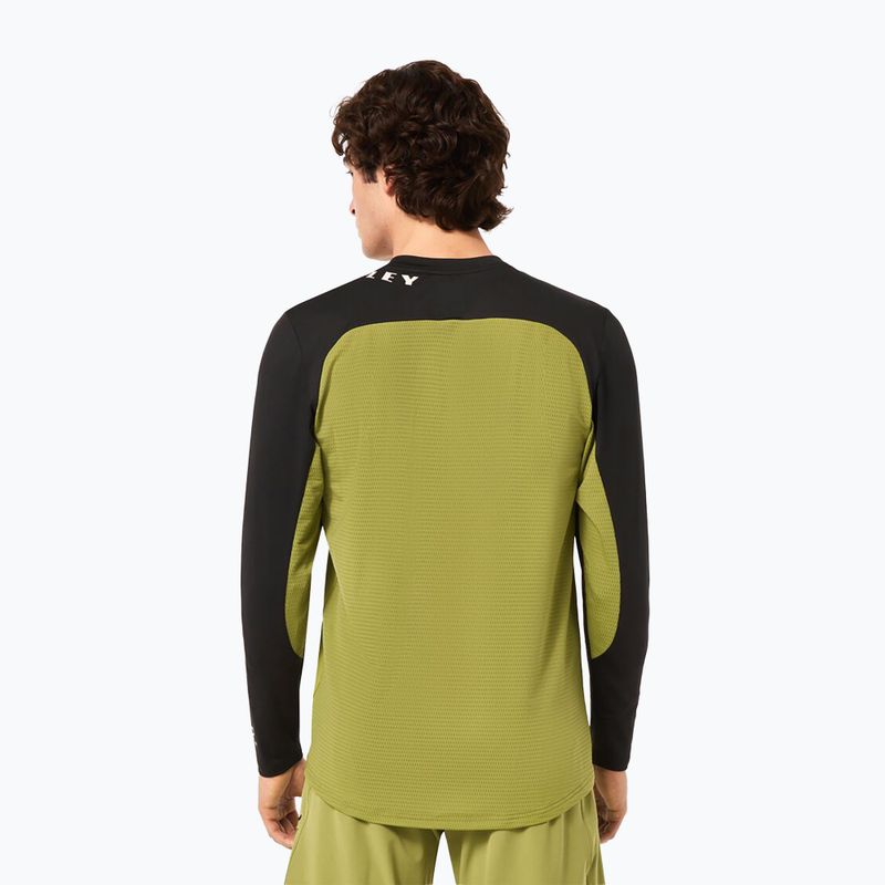 Men's Oakley Free Ride RC fern cycling longsleeve 3