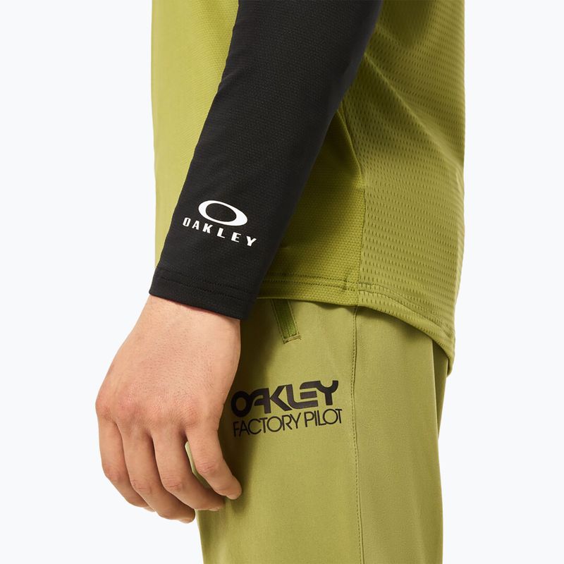 Men's Oakley Free Ride RC fern cycling longsleeve 8