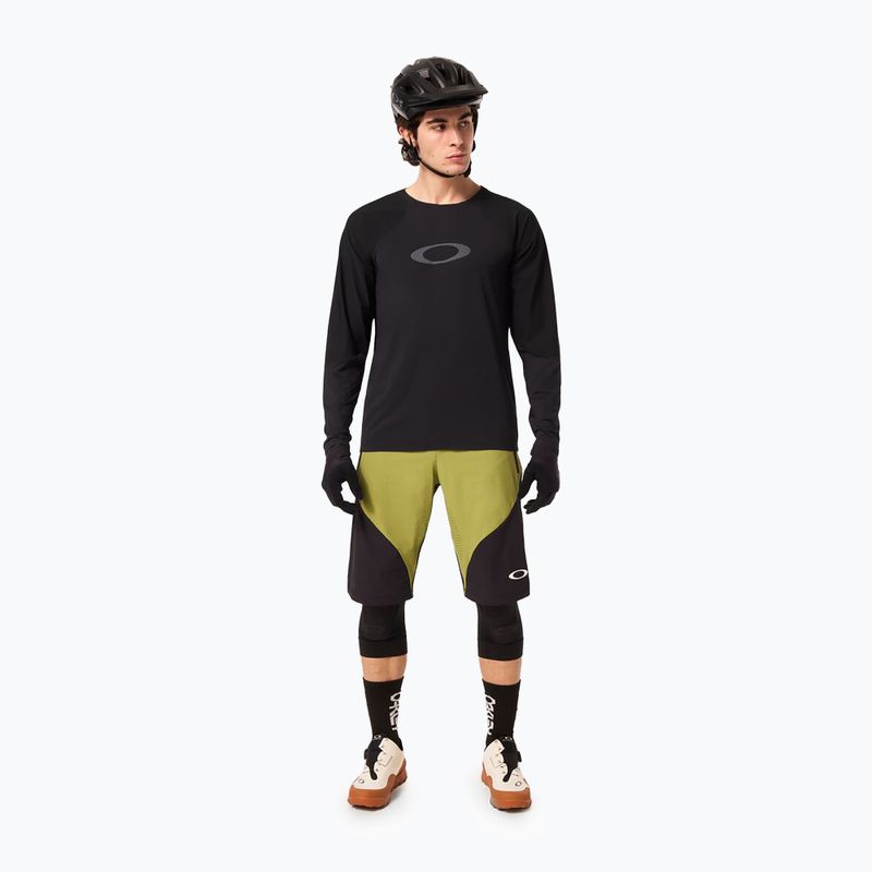 Oakley Seeker Airline blackout men's cycling longsleeve 2