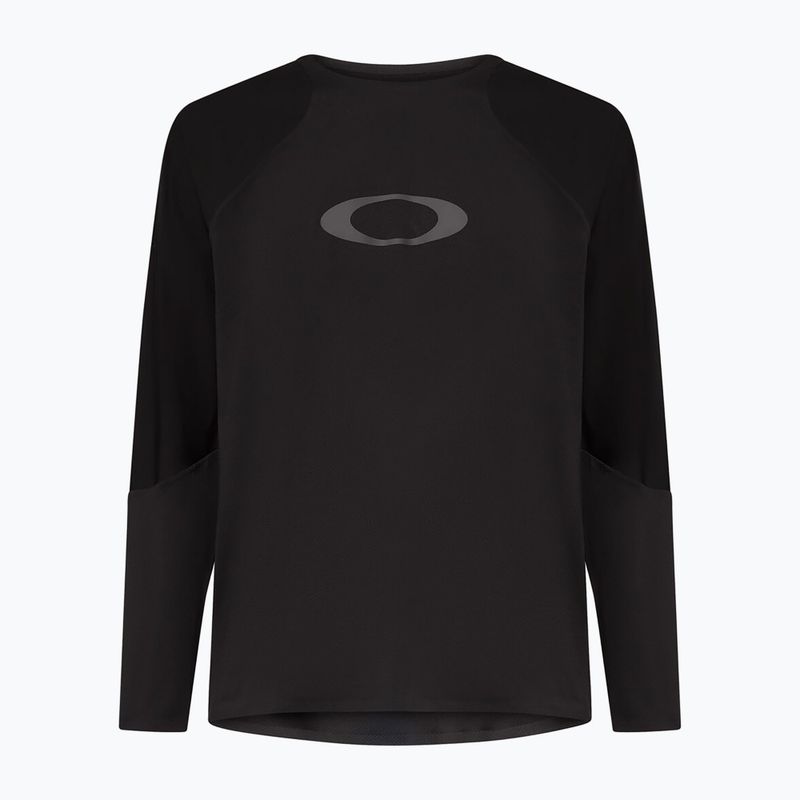 Oakley Seeker Airline blackout men's cycling longsleeve 8