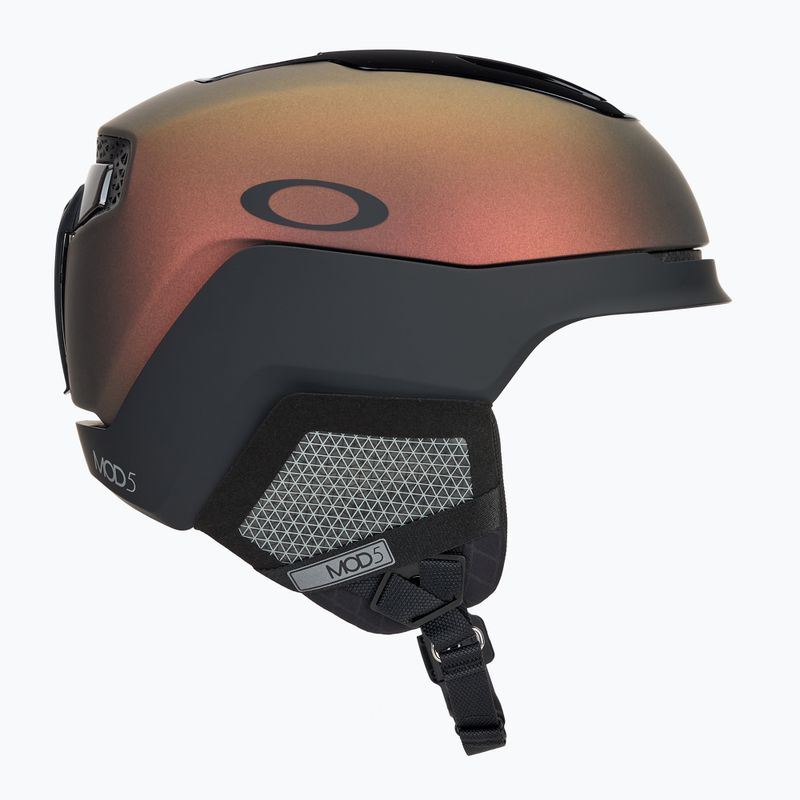 Oakley Mod5 matte bronze clearshft ski helmet 4