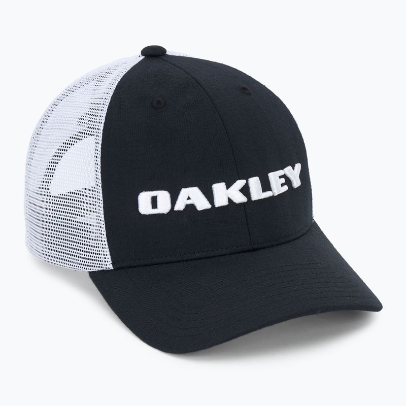 Men's Oakley Heather New Era Bark Logo blackout baseball cap
