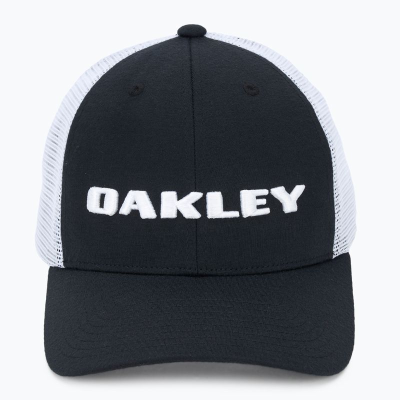 Men's Oakley Heather New Era Bark Logo blackout baseball cap 2