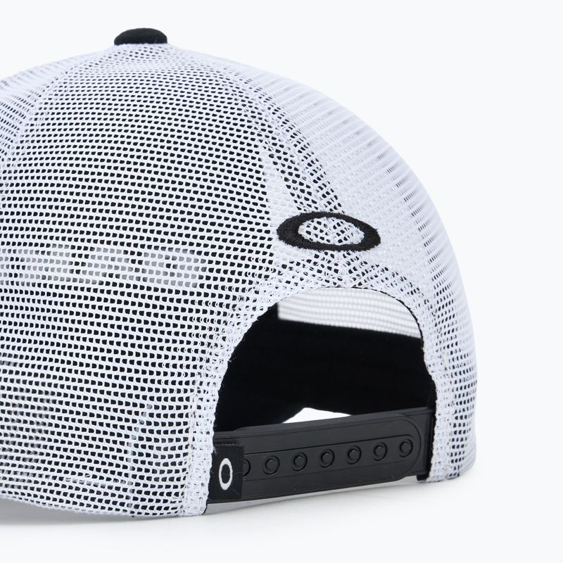 Men's Oakley Heather New Era Bark Logo blackout baseball cap 4