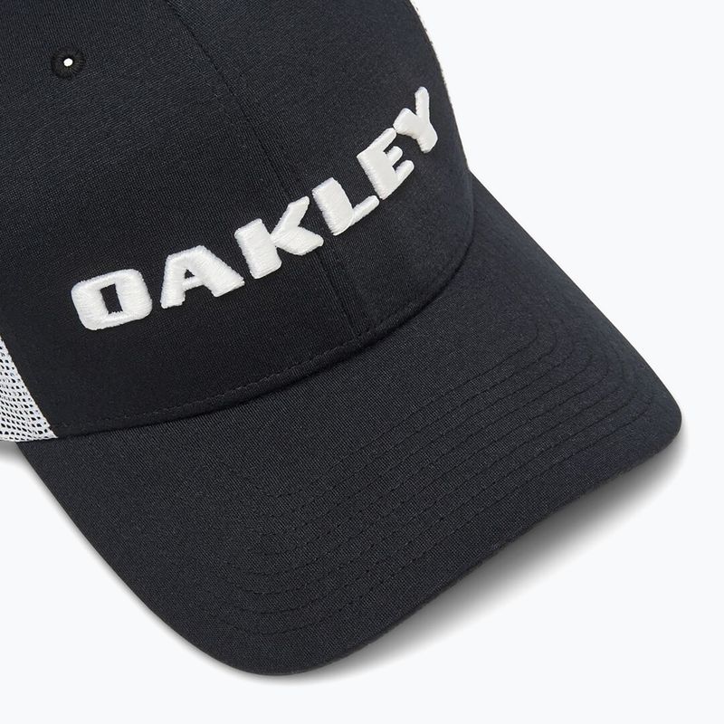 Men's Oakley Heather New Era Bark Logo blackout baseball cap 3