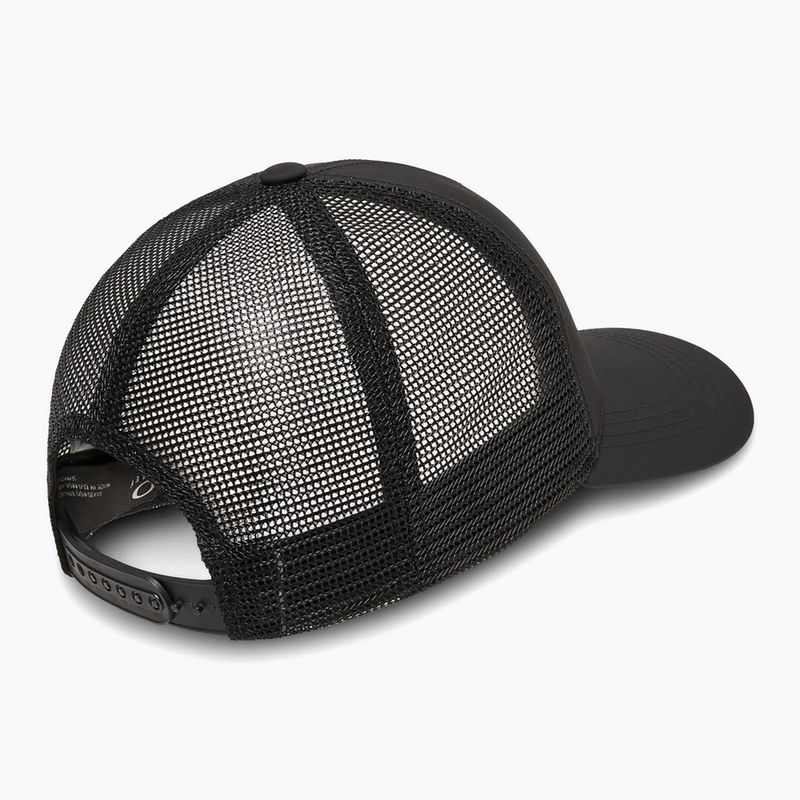Men's Oakley Patch Ellipse Tracker blackout baseball cap 2