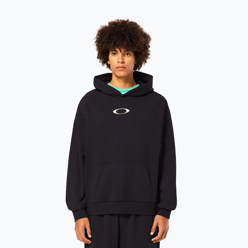 Men's Oakley New Ellipse Zip Hoodie blackout sweatshirt