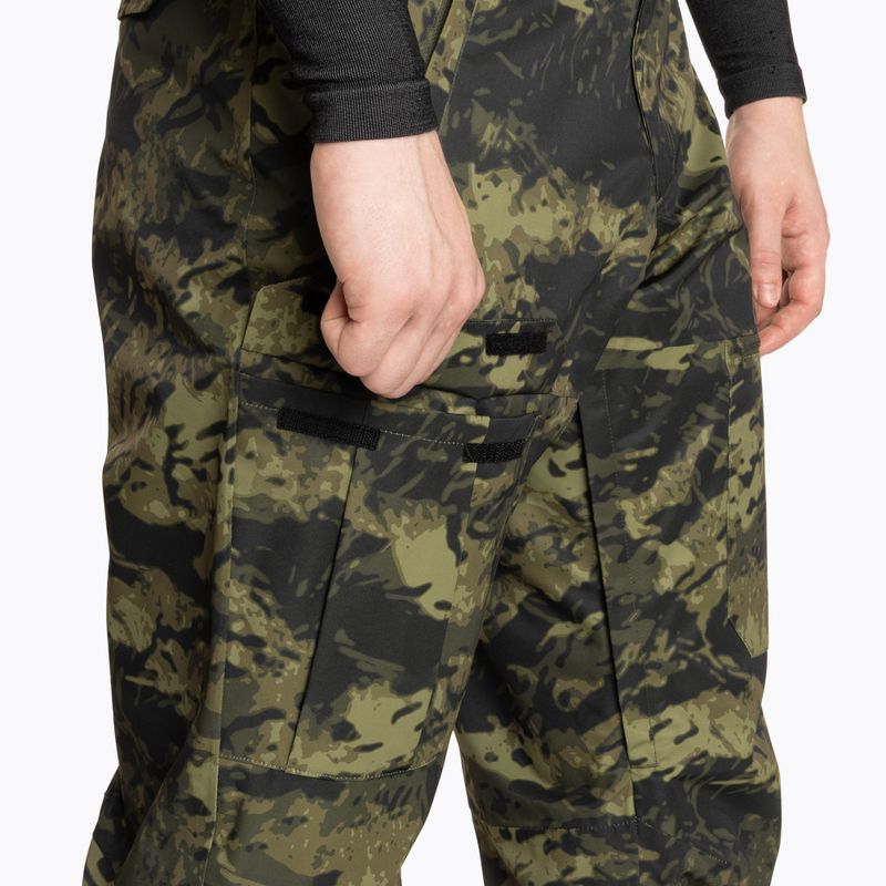 Men's Oakley Divisional Cargo Shell Ski Pant tiger camo green 5