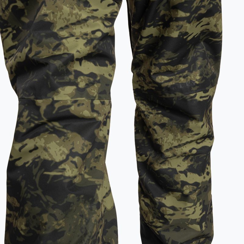 Men's Oakley Divisional Cargo Shell Ski Pant tiger camo green 8