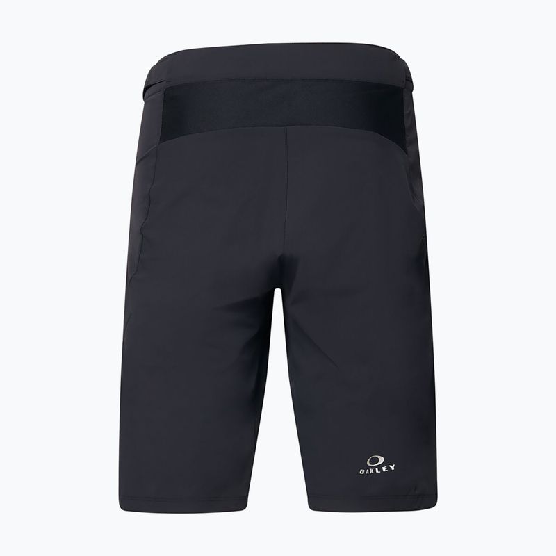 Men's Oakley Free Ride blackout cycling shorts 2