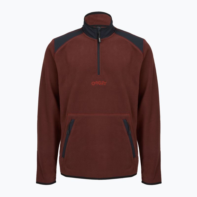 Oakley Butter Tech Fleece men's snowboard sweatshirt grenache