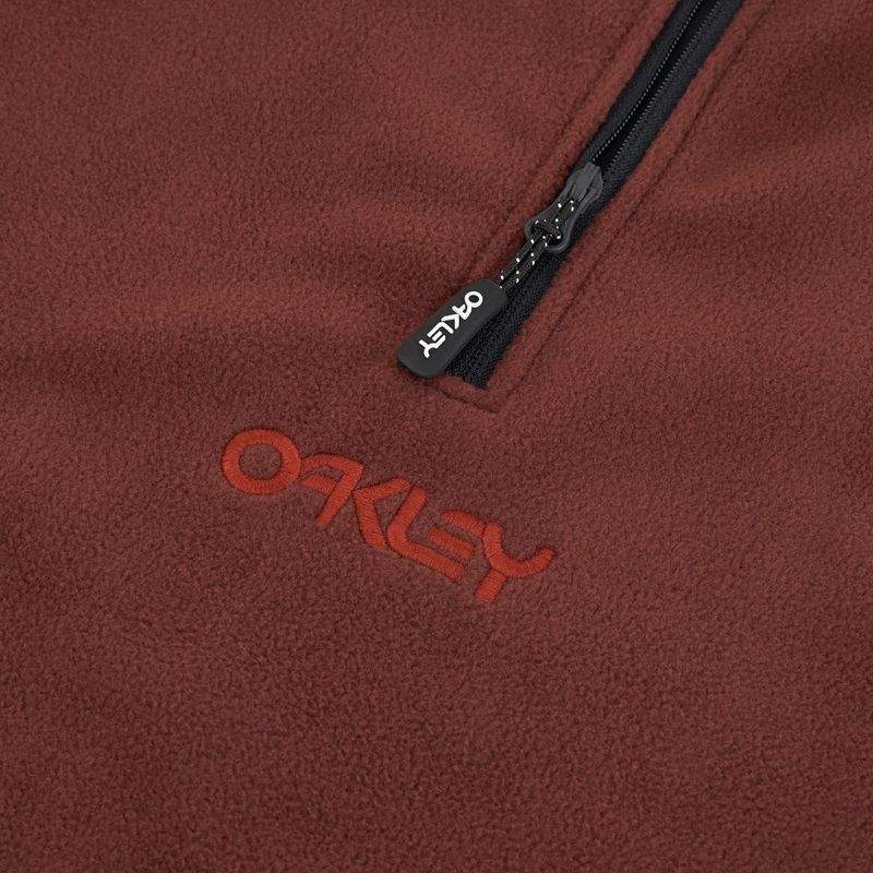 Oakley Butter Tech Fleece men's snowboard sweatshirt grenache 3