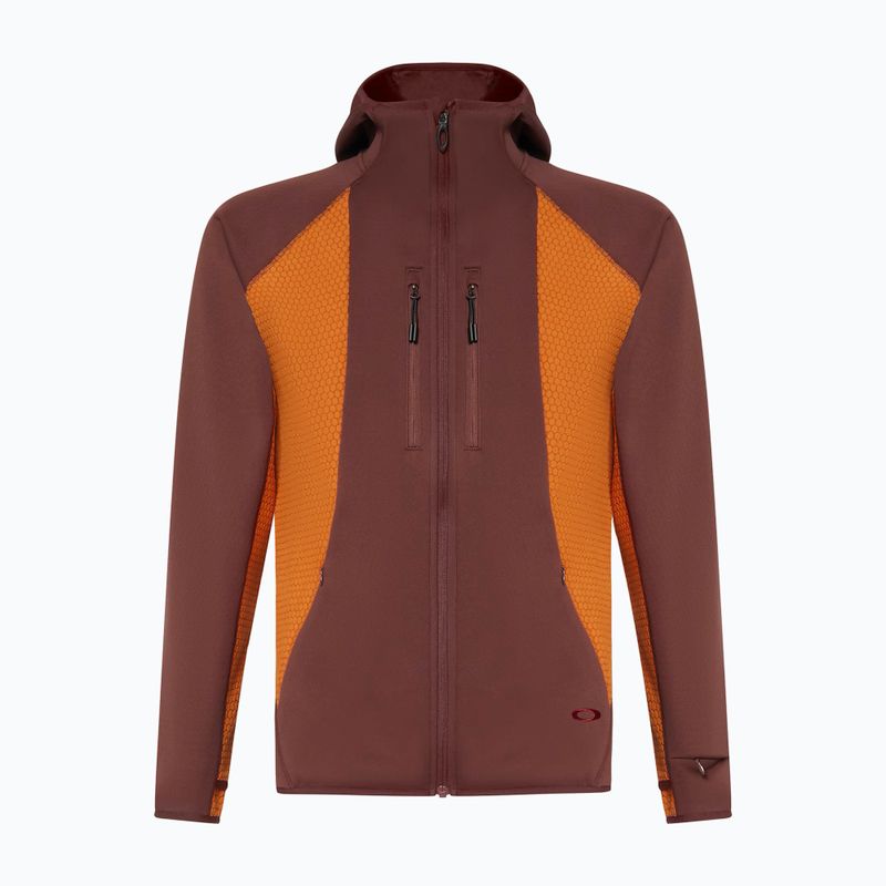 Men's Oakley Drift Tech Fleece Hoodie Grenache snowboard sweatshirt 7