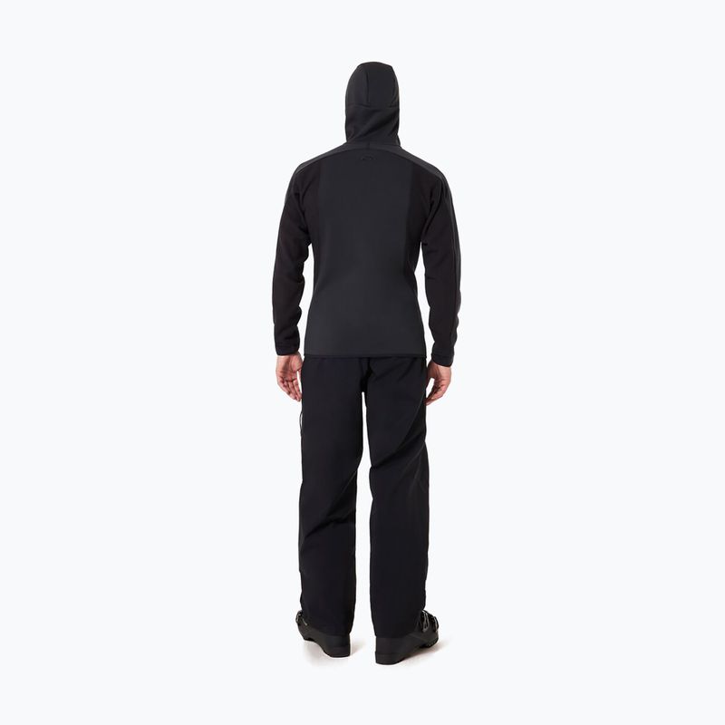 Men's snowboard sweatshirt Oakley Drift Tech Fleece Hoodie blackout 3