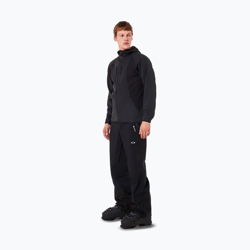 Men's snowboard sweatshirt Oakley Drift Tech Fleece Hoodie blackout 5