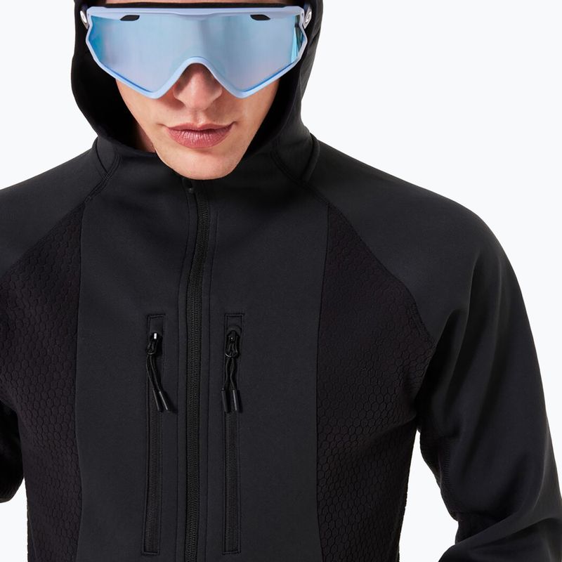 Men's snowboard sweatshirt Oakley Drift Tech Fleece Hoodie blackout 6