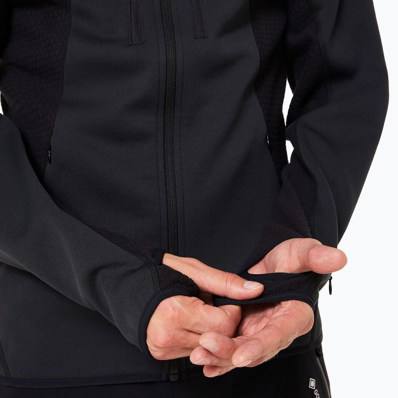 Men's snowboard sweatshirt Oakley Drift Tech Fleece Hoodie blackout 8