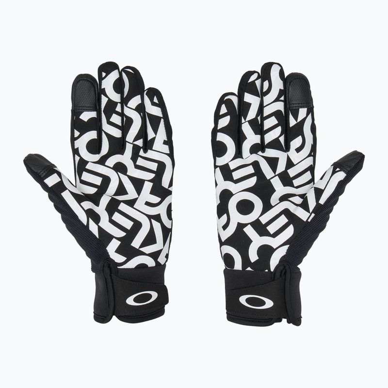 Men's Oakley Factory Pilot Core Glove black/white logo 2