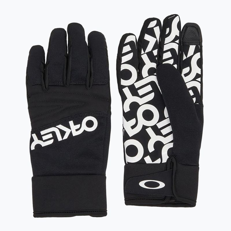 Men's Oakley Factory Pilot Core Glove black/white logo