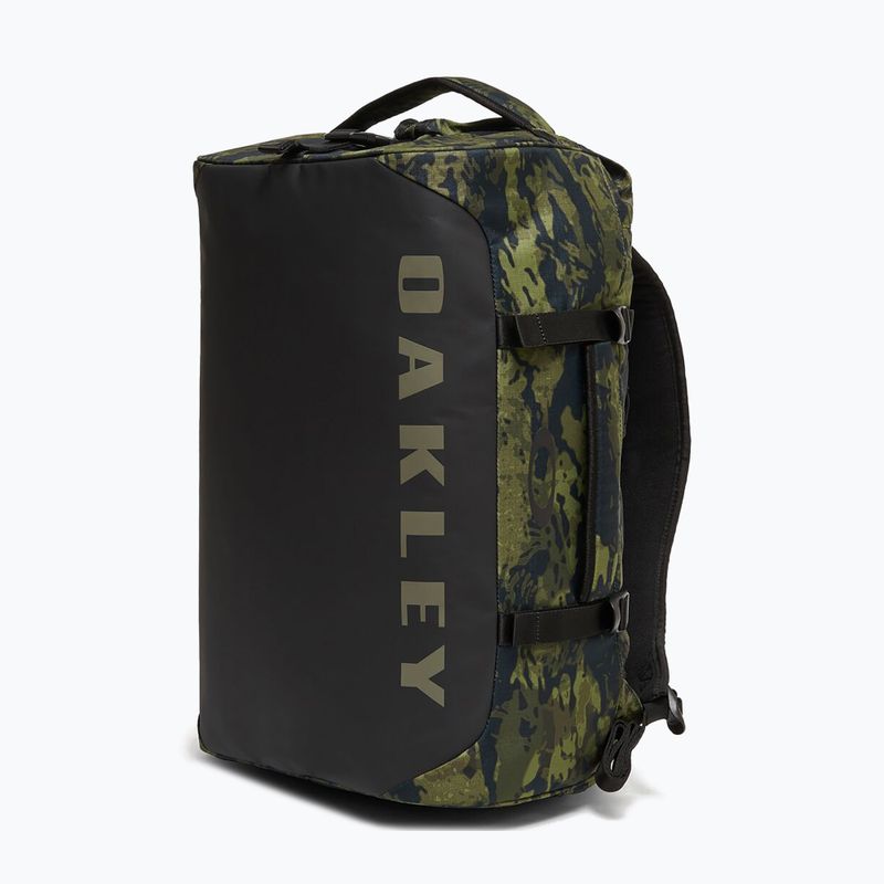 Oakley Road Trip RC Duffle 50 l tiger camo green travel bag 3