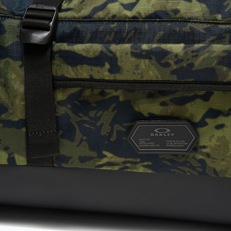 Oakley Road Trip RC Duffle 50 l tiger camo green travel bag 5