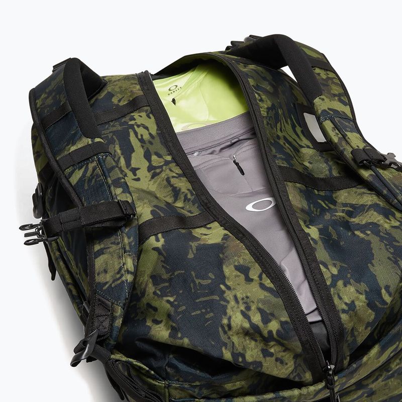 Oakley Road Trip RC Duffle 50 l tiger camo green travel bag 6