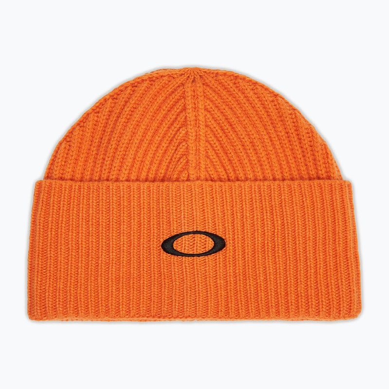 Oakley Ellipse Ribbed Beanie winter beanie ginger