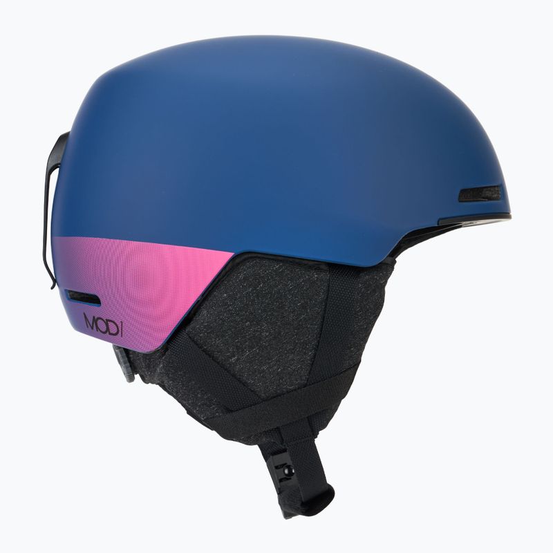 Oakley Mod1 MIPS matte poseidon/pink fde ski helmet 4