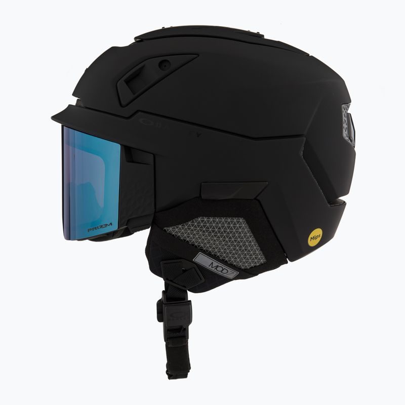 Oakley Mod7 blackout/prizm saphire iridium/prizm clear ski helmet 4