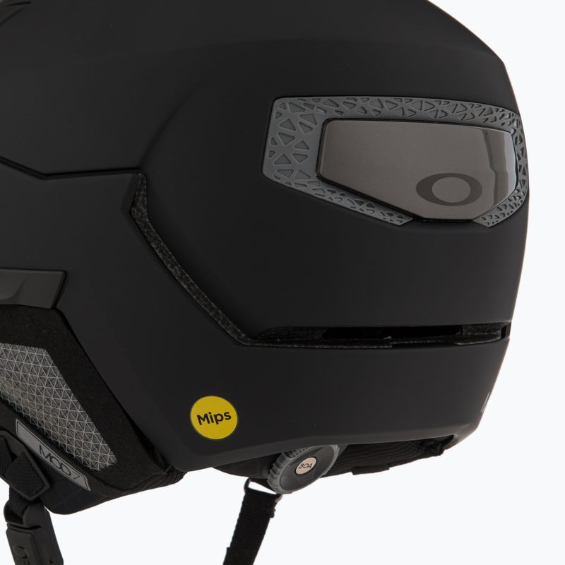 Oakley Mod7 blackout/prizm saphire iridium/prizm clear ski helmet 8