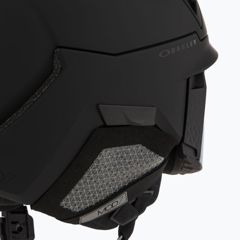 Oakley Mod7 blackout/prizm saphire iridium/prizm clear ski helmet 9