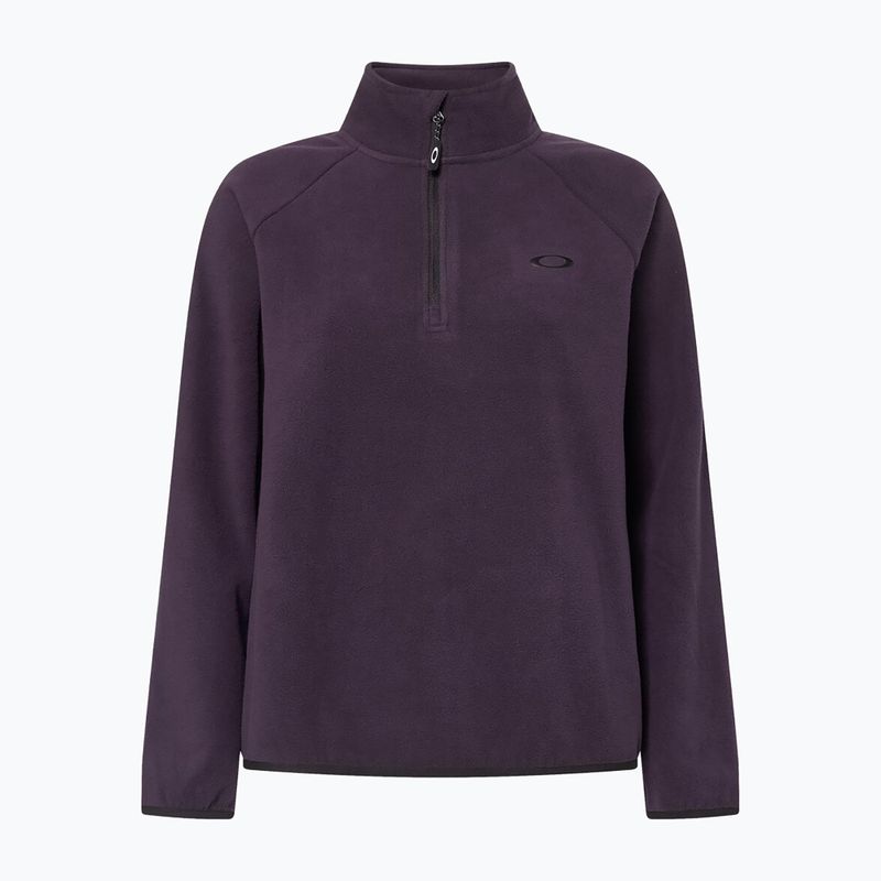 Women's fleece sweatshirt Oakley Maple Ridge 1/2 Zip Fleece dark toadstool