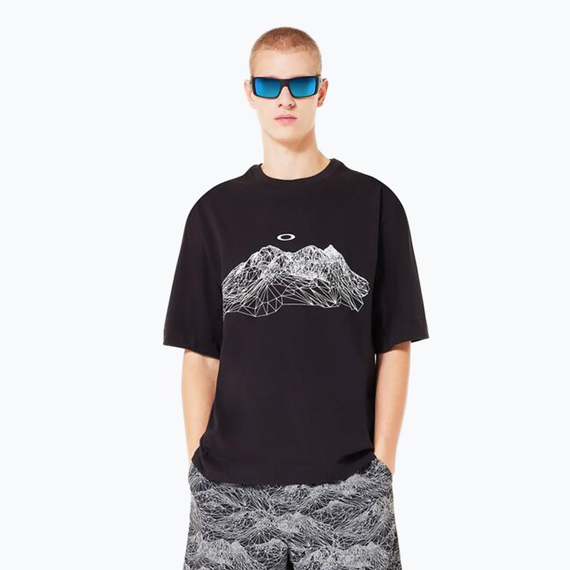 Men's Oakley Wired Mtn Scape T-Shirt blackout