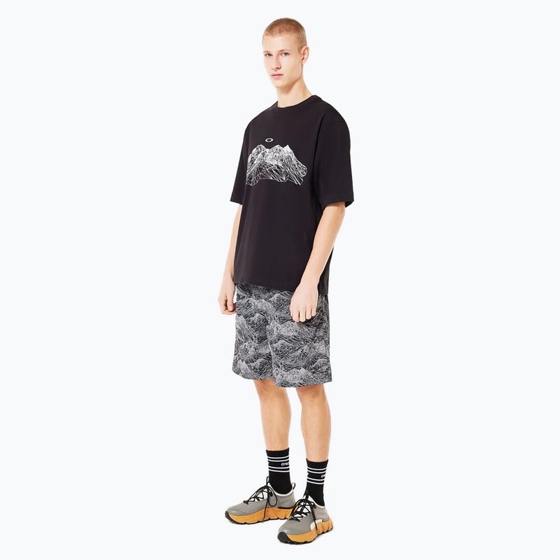 Men's Oakley Wired Mtn Scape T-Shirt blackout 2
