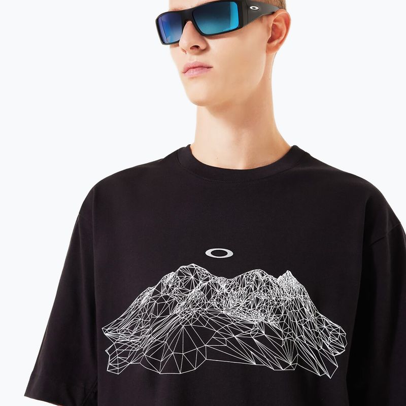 Men's Oakley Wired Mtn Scape T-Shirt blackout 4