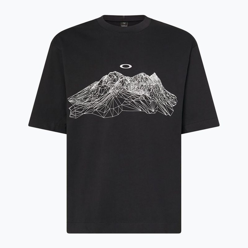 Men's Oakley Wired Mtn Scape T-Shirt blackout 5