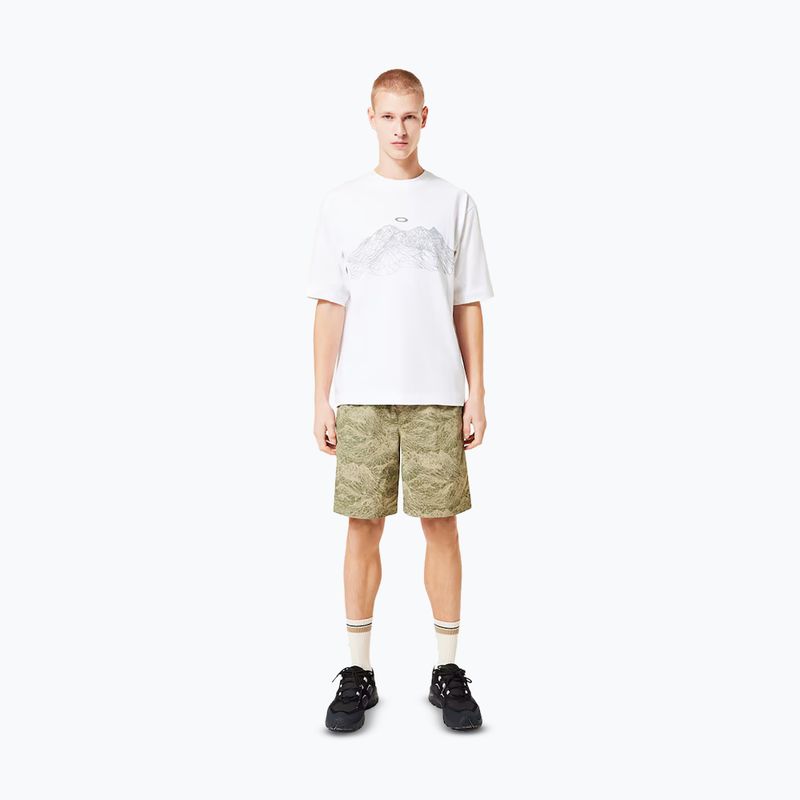 Men's Oakley Wired Mtn Scape Tee white