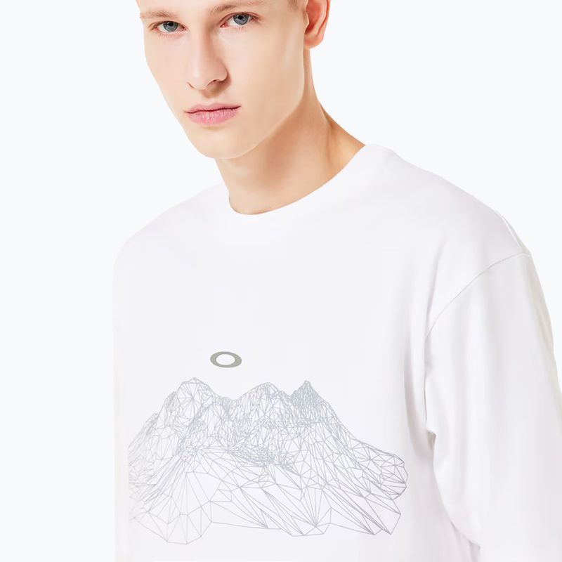 Men's Oakley Wired Mtn Scape Tee white 5