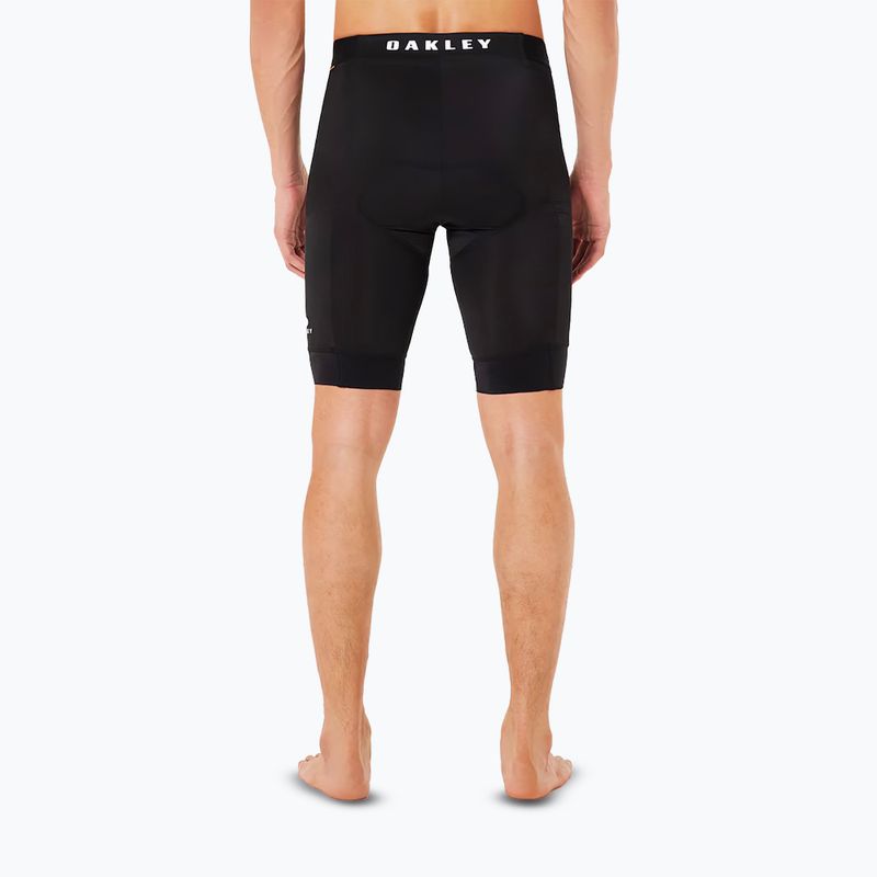 Men's Oakley Seeker Ultra Liner blackout cycling boxers 2