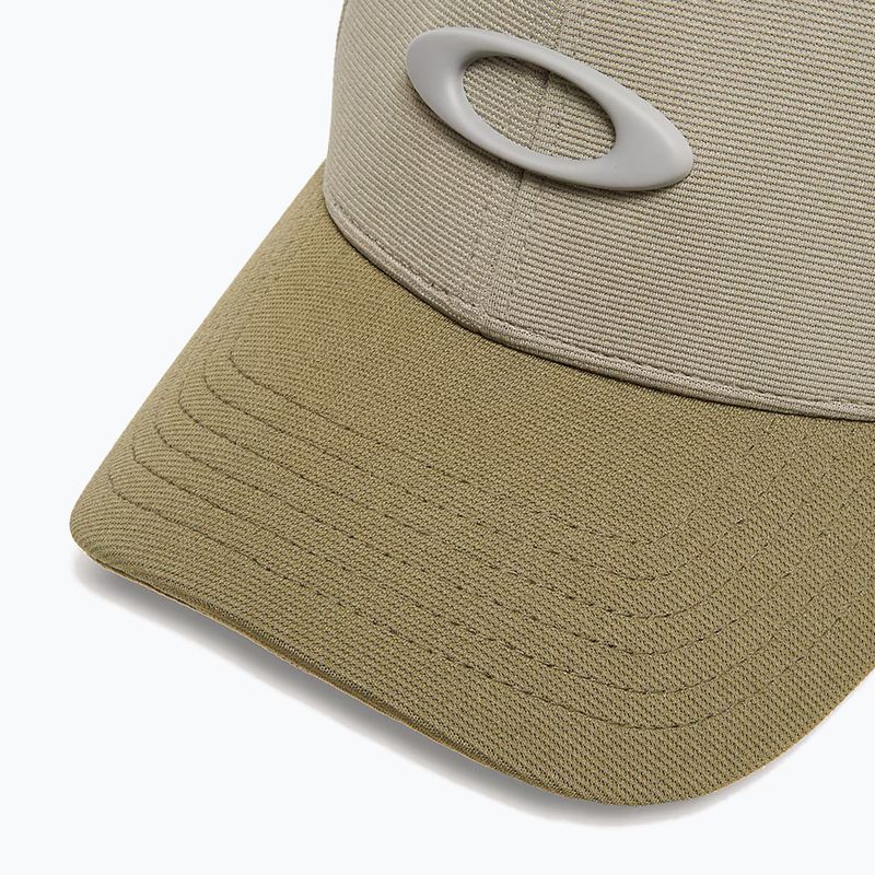Oakley men's Tincan boulder/army/cement baseball cap 3