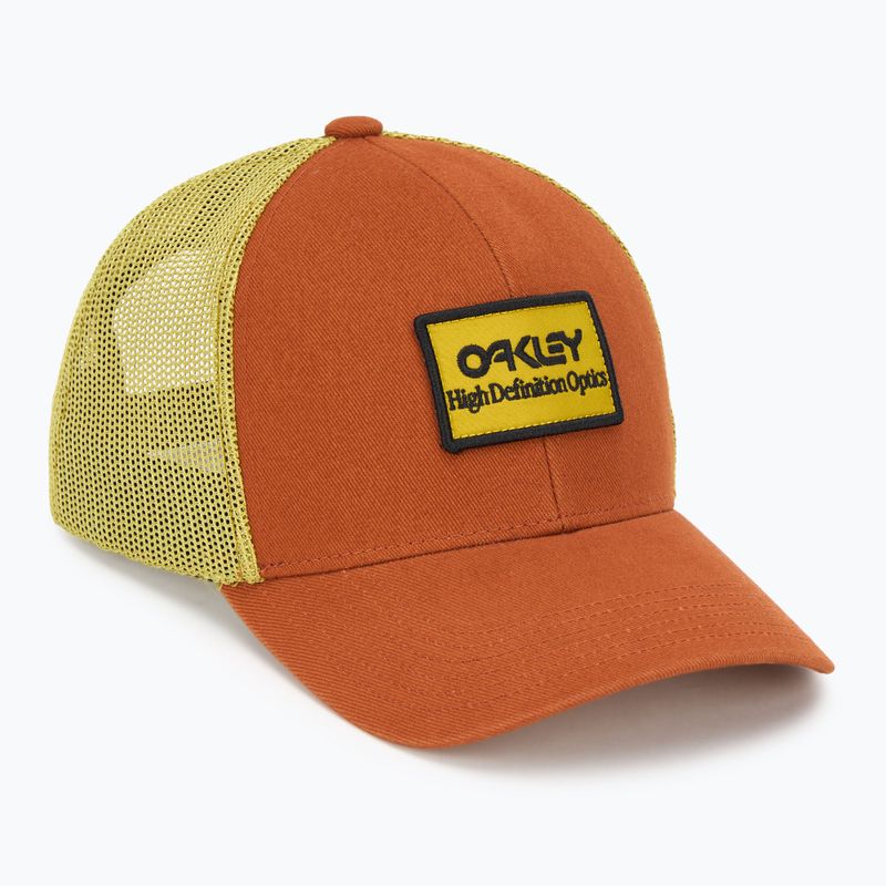 Men's Oakley Oakley B1B Hdo Patch Trucker auburn/sulfide baseball cap