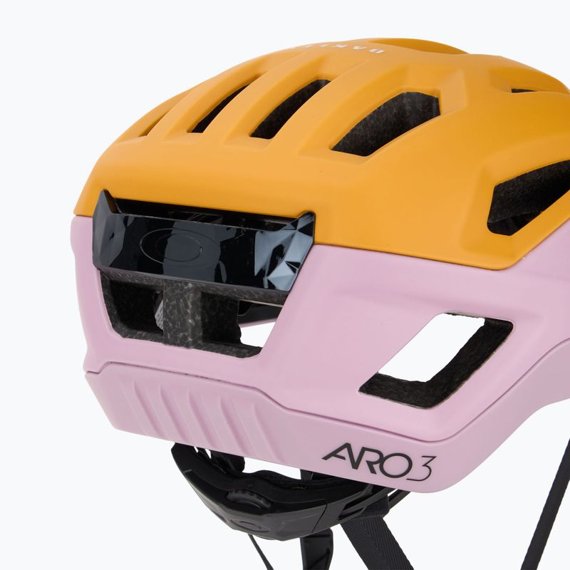 Oakley Aro3 Endurance EU mustard hazy geo gradient mist bike helmet 7