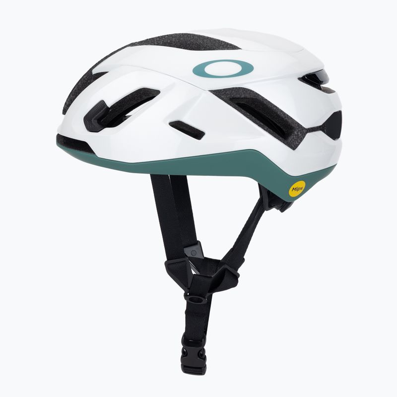 Oakley Aro5 Race EU matte pacific white pearl bike helmet 3