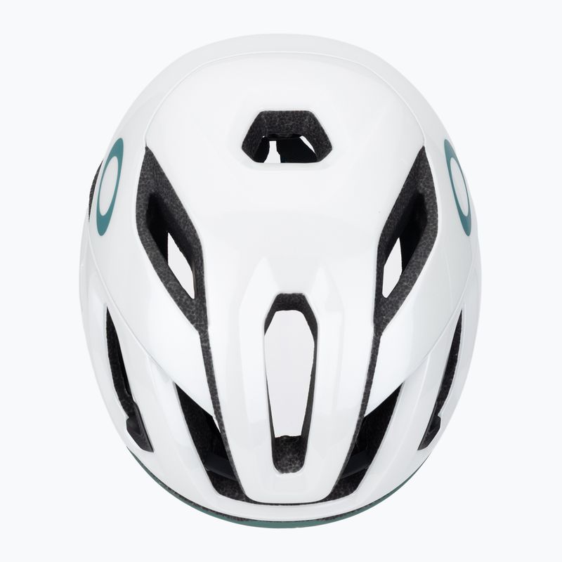 Oakley Aro5 Race EU matte pacific white pearl bike helmet 6
