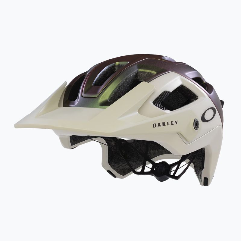 Oakley Drt5 Maven EU satin mist silver/green colourshift bike helmet
