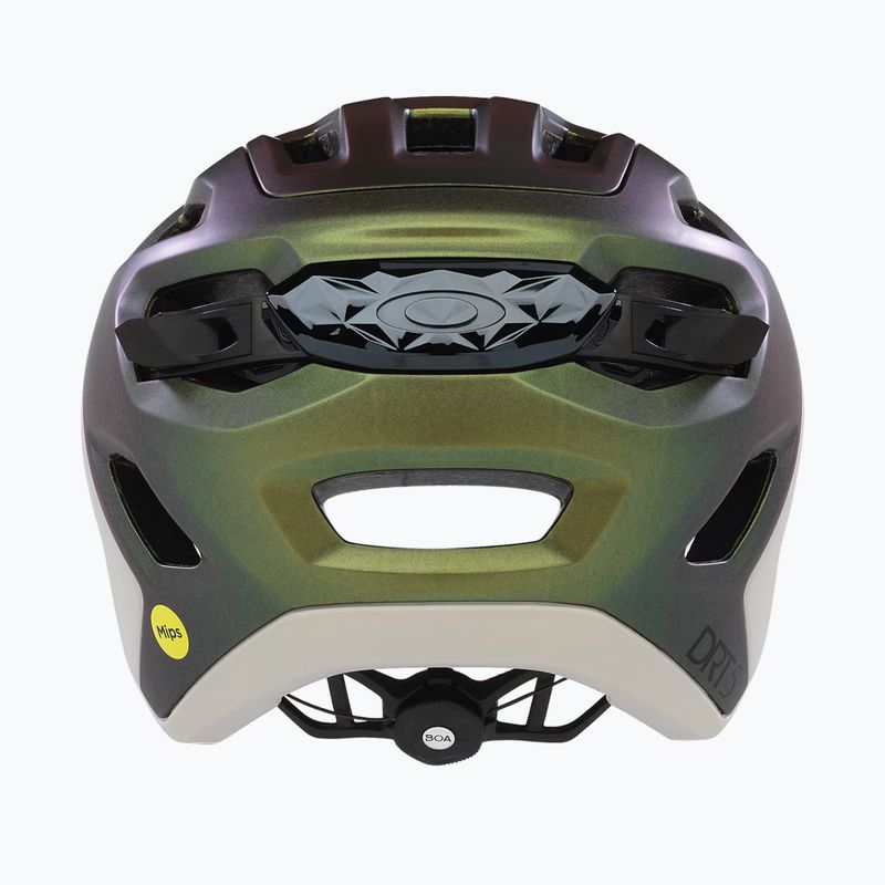 Oakley Drt5 Maven EU satin mist silver/green colourshift bike helmet 3