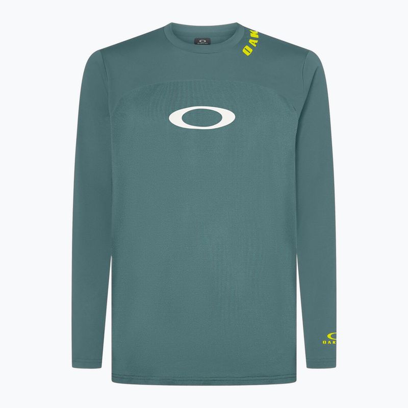 Men's Oakley Free Ride RC pacific cycling longsleeve