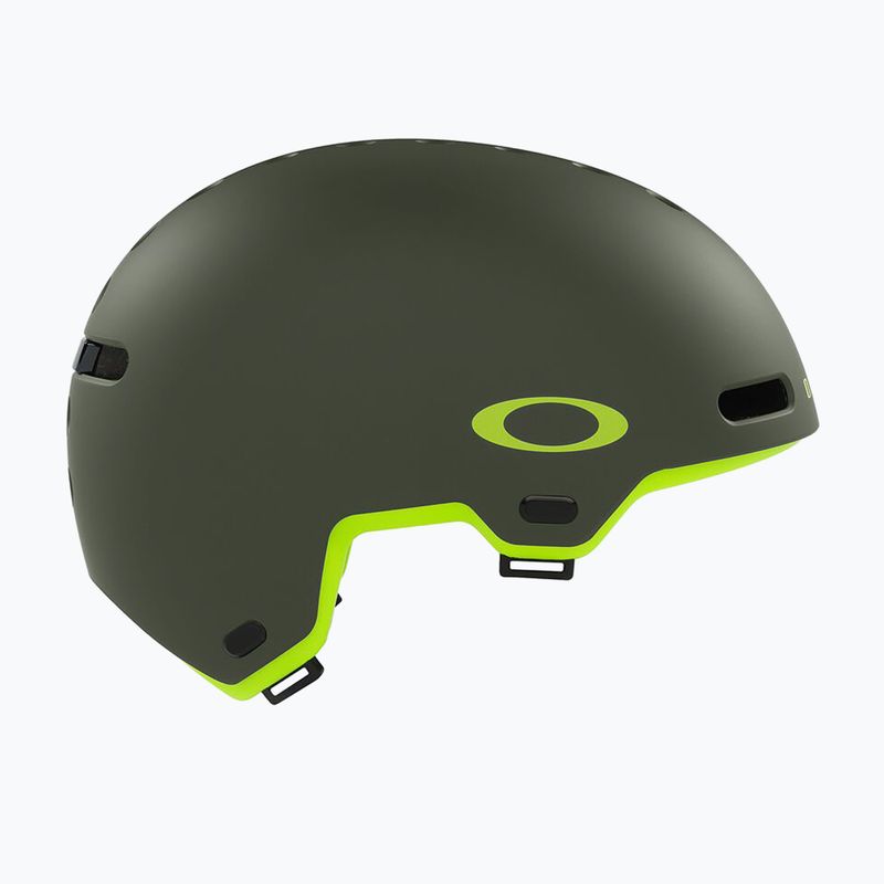 Oakley Street1 EU matte hunter green/retina burn bike helmet 2