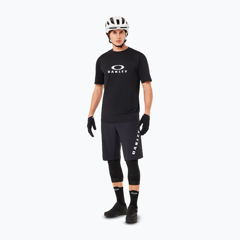 Men's Oakley Free Ride Lined blackout cycling shorts 2